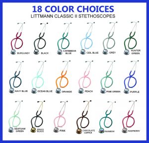 couleurs du littmann classic II